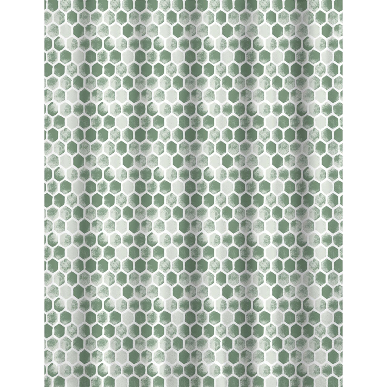 Duschy zuhanyfüggöny 200x180 cm zöld-bézs 623-13