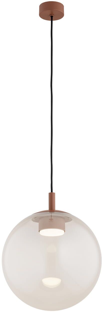 Argon Sacramento függőlámpa 1x12 W rózsaszín-barna 8829