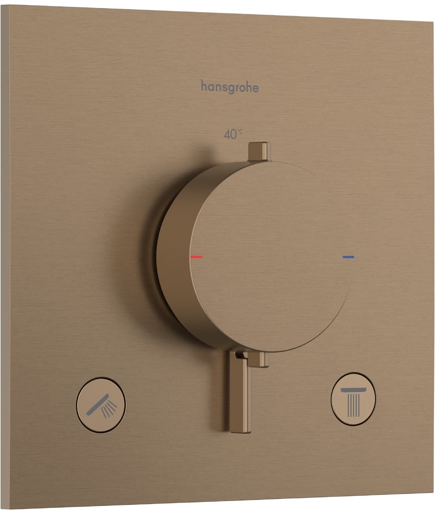 Hansgrohe Ecostat Comfort E kád és zuhany csaptelep süllyesztett z termosztáttal || 33711140