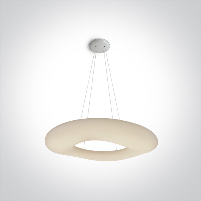 One Light Apidea függőlámpa 1x80 W fehér 63110C/W