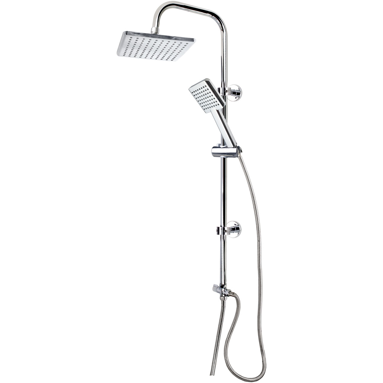 Duschy Easy zuhany készlet fal trópusi zuhany opcióval króm 459-90