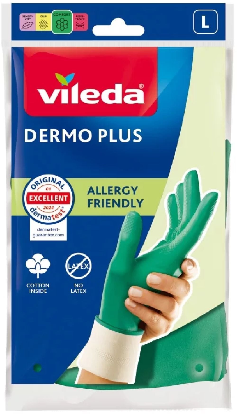 Vileda Dermo Plus kesztyűk 177722