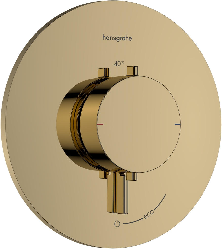 Hansgrohe Ecostat Comfort S zuhanycsaptelep süllyesztett z termosztáttal arany 33714990