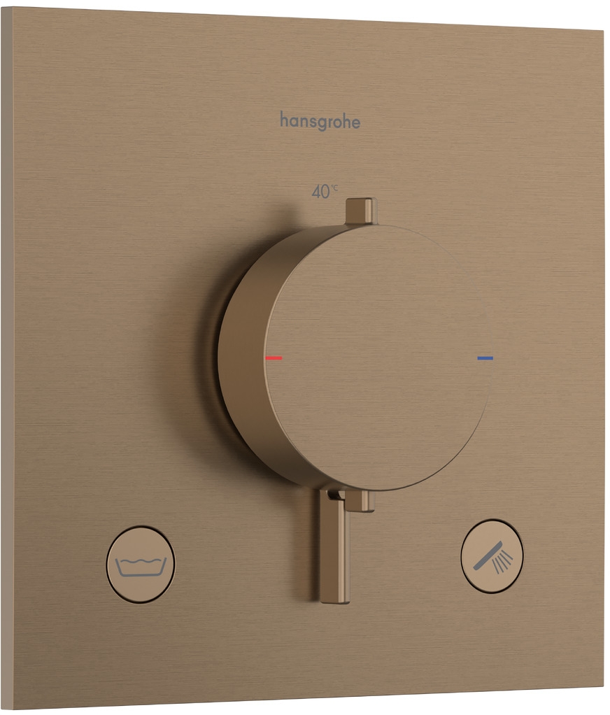 Hansgrohe Ecostat Comfort E kád és zuhany csaptelep süllyesztett z termosztáttal || 33716140