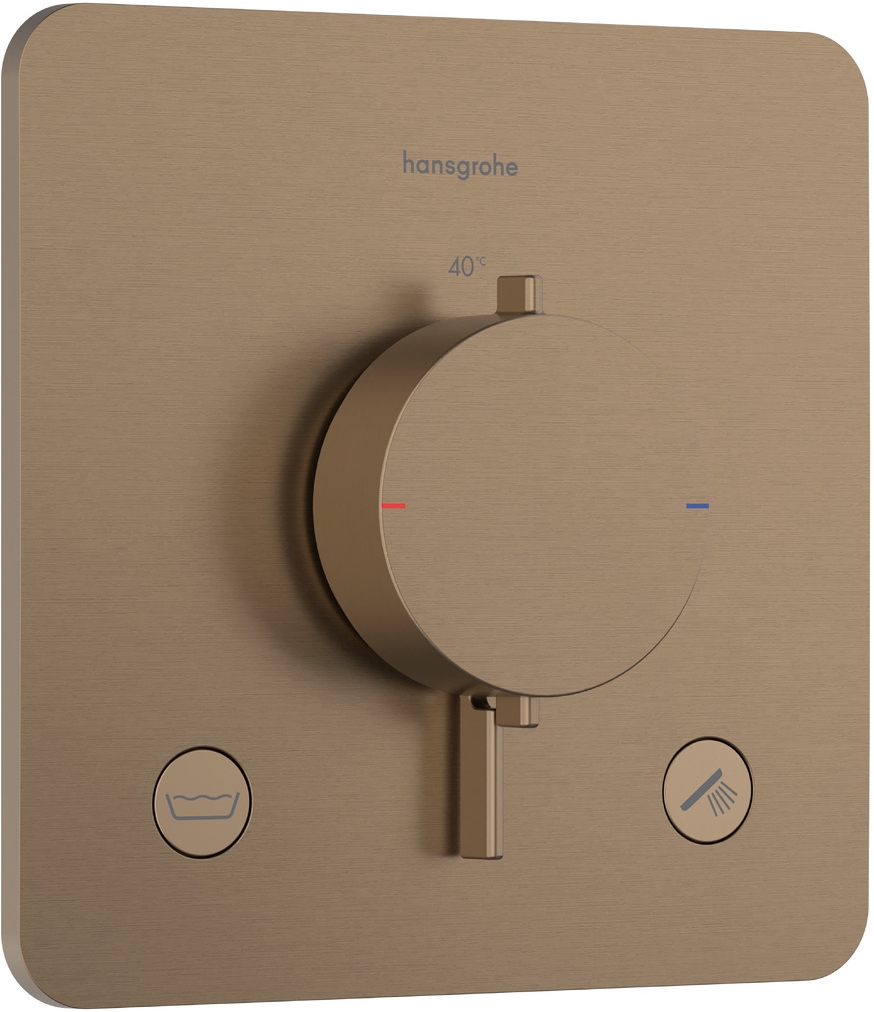 Hansgrohe Ecostat Comfort Q kád és zuhany csaptelep süllyesztett z termosztáttal || 33717140