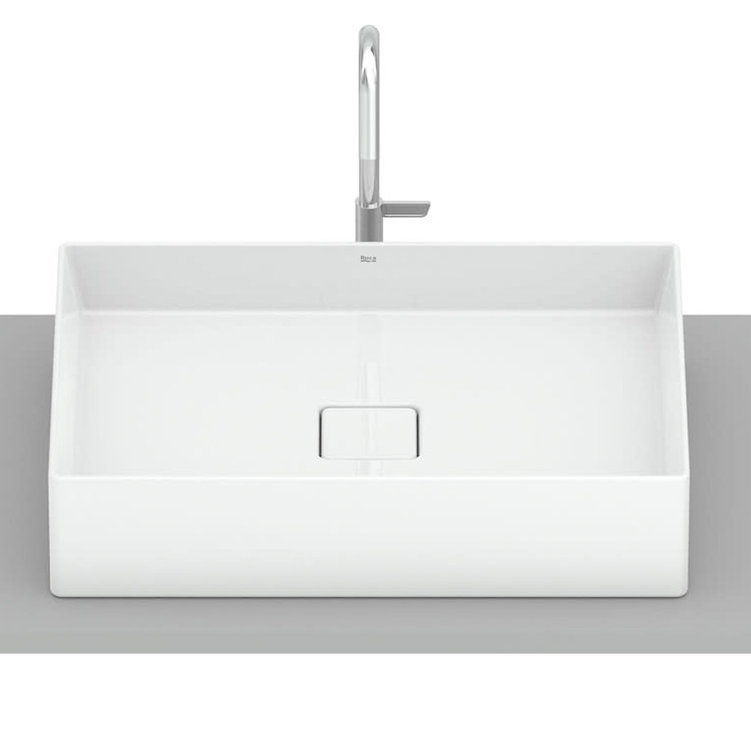 Roca Terra mosdótál 51x36 cm négyszögletes mosdótálak fehér A32787Z000