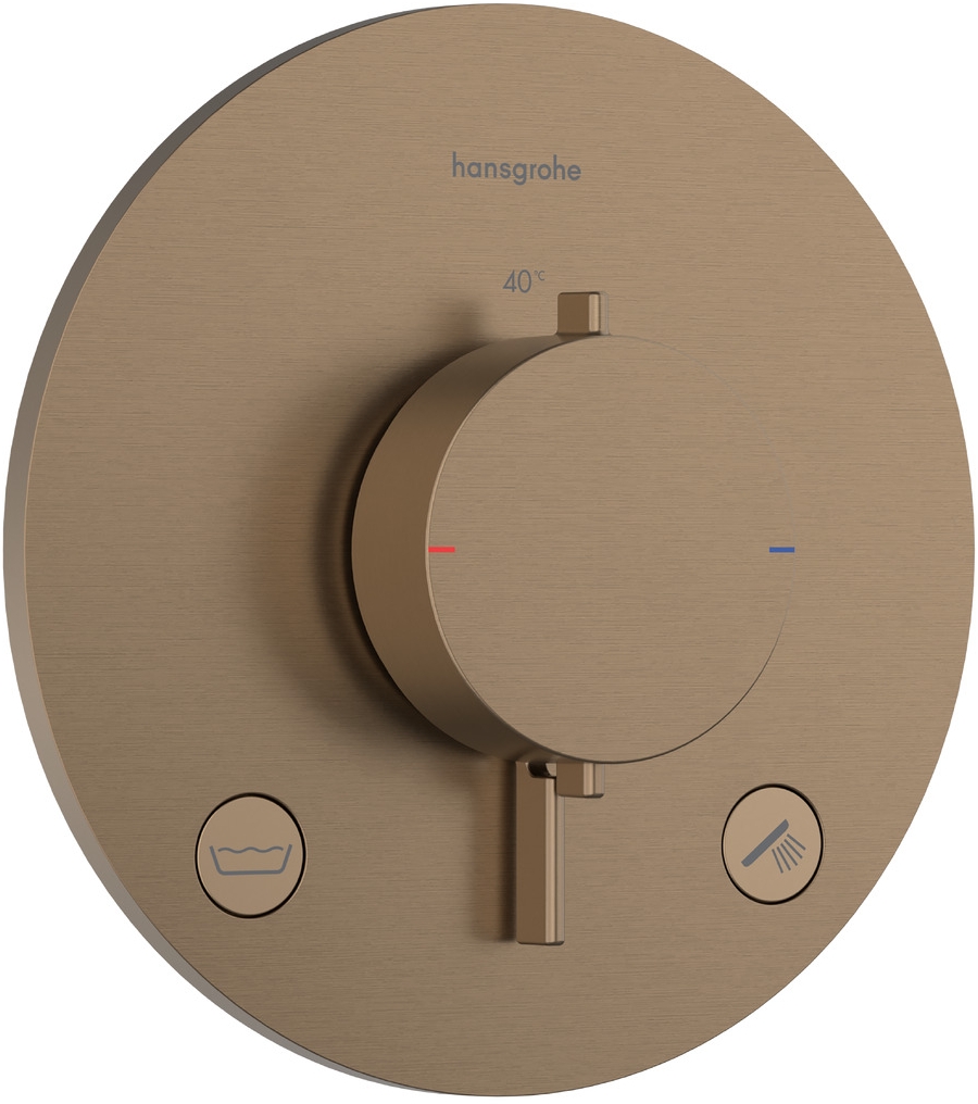 Hansgrohe Ecostat Comfort S kád és zuhany csaptelep süllyesztett z termosztáttal || 33718140