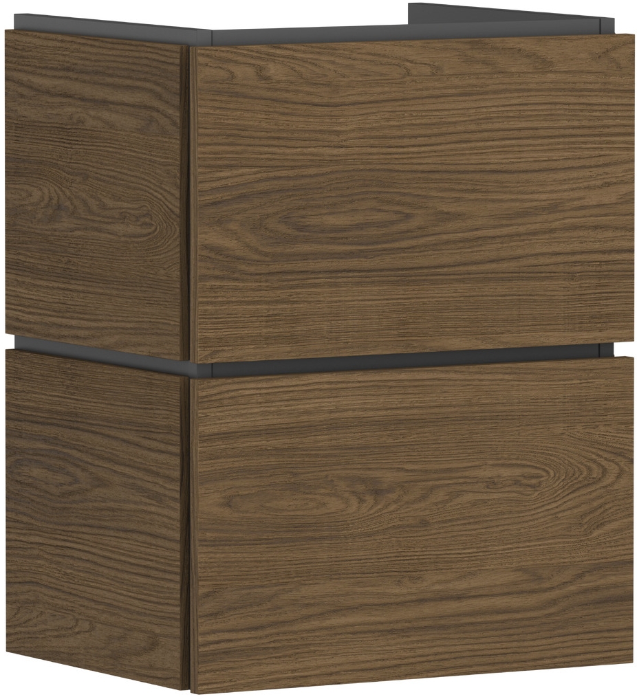 Hansgrohe Xilesa E szekrény 48x38x62 cm mosdókagyló alá akasztható tölgy 54248550