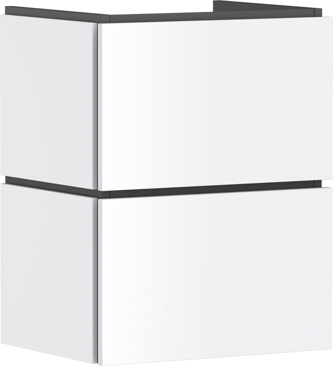 Hansgrohe Xilesa E szekrény 48x38x62 cm mosdókagyló alá akasztható fehér 54248700