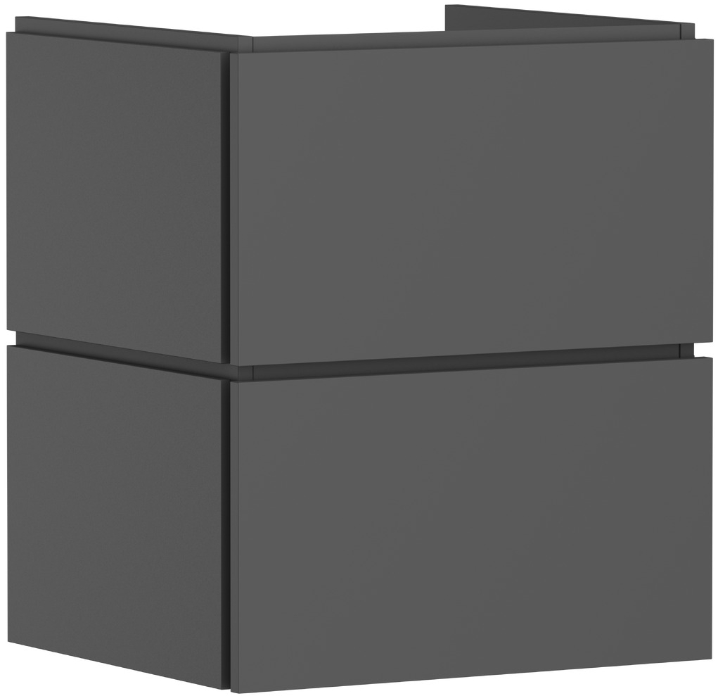 Hansgrohe Xilesa E szekrény 53x47x62 cm mosdókagyló alá akasztható szürke 54252760