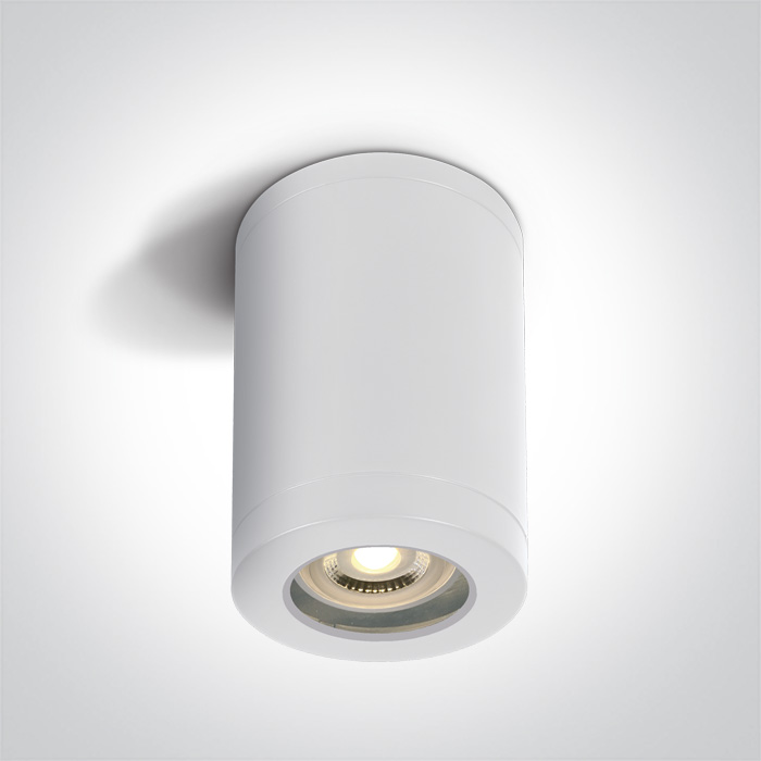 One Light kültéri állmennyezet alatti lámpa 1x6 W fehér 67142A/W