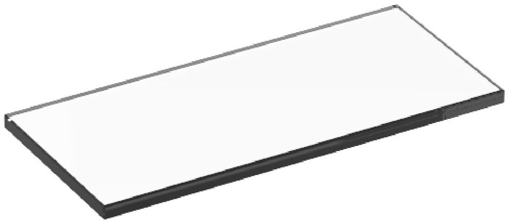 Keuco Plan fürdőszoba polc 35 cm 14910005300