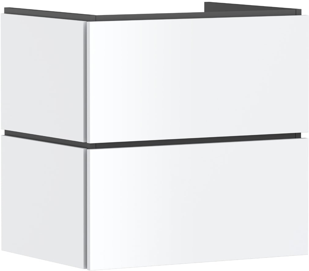 Hansgrohe Xilesa E szekrény 63x47x62 cm mosdókagyló alá akasztható fehér 54256700