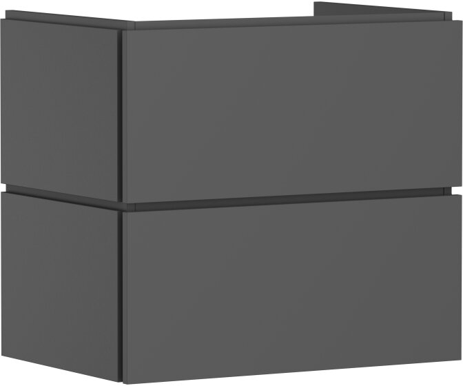 Hansgrohe Xilesa E szekrény 68x47x62 cm mosdókagyló alá akasztható szürke 54258760