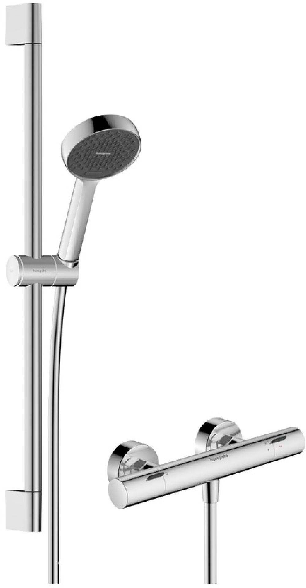 Hansgrohe Activera Select S zuhany készlet fal termosztáttal króm 28876000