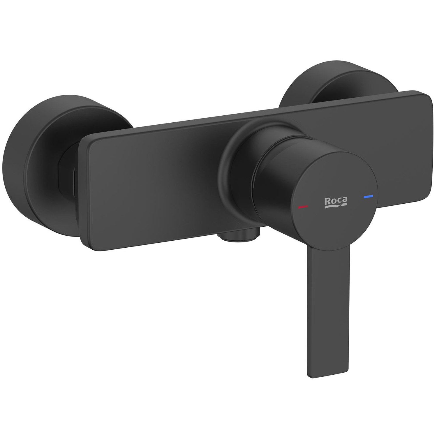 Roca Targa zuhanycsaptelep fal fekete A5A215FNB0