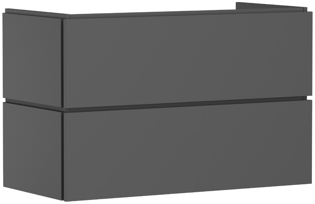 Hansgrohe Xilesa E szekrény 98x47x62 cm mosdókagyló alá akasztható szürke 54262760