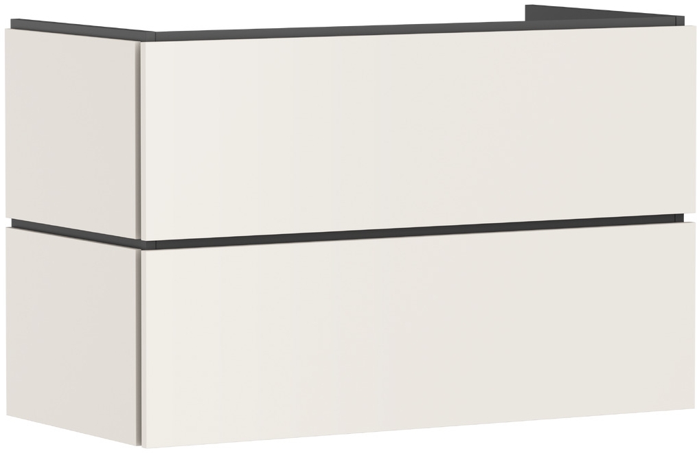 Hansgrohe Xilesa E szekrény 98x47x62 cm mosdókagyló alá akasztható homok 54262780