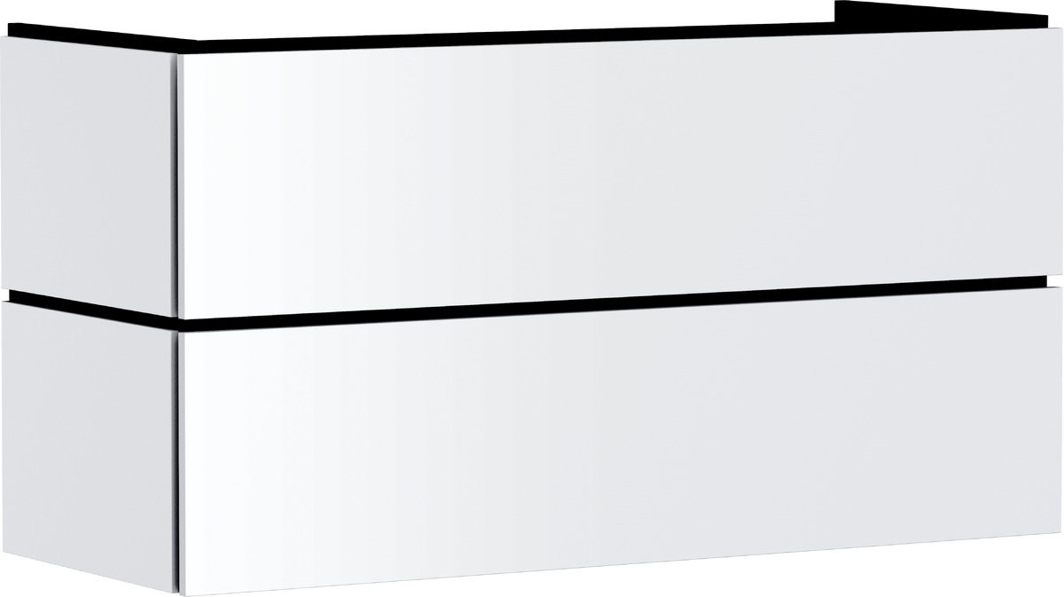 Hansgrohe Xilesa E szekrény 118x47x62 cm mosdókagyló alá akasztható fehér 54264700