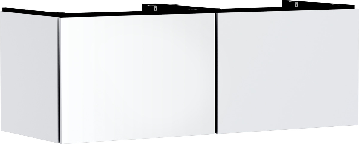 Hansgrohe Xilesa E szekrény 137.5x55x50 cm mosdókagyló alá akasztható fehér 54268700