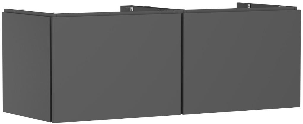 Hansgrohe Xilesa E szekrény 137.5x55x50 cm mosdókagyló alá akasztható szürke 54268760