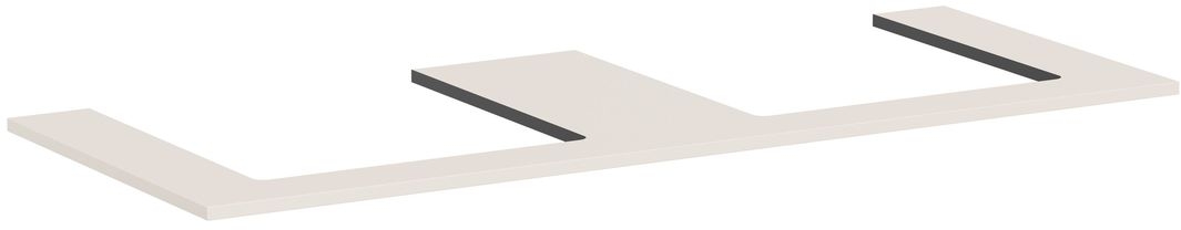 Hansgrohe Xilesa E szekrény feletti pult 137.5x55 cm homok 54274780