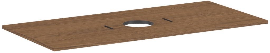 Hansgrohe Xilesa E szekrény feletti pult 118x55 cm tölgy 54277550