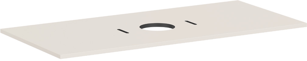 Hansgrohe Xilesa E szekrény feletti pult 118x55 cm homok 54277780