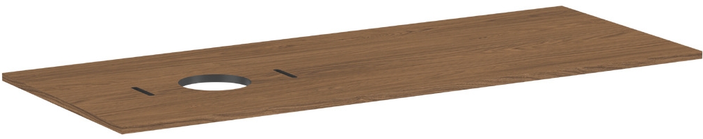 Hansgrohe Xilesa E szekrény feletti pult 137.5x55 cm tölgy 54278550