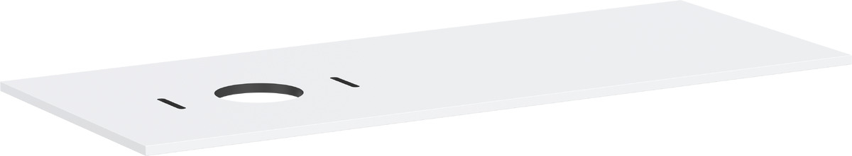Hansgrohe Xilesa E szekrény feletti pult 137.5x55 cm fehér 54278700