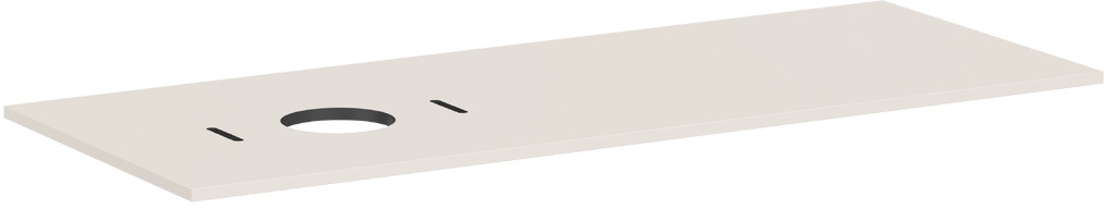 Hansgrohe Xilesa E szekrény feletti pult 137.5x55 cm homok 54278780