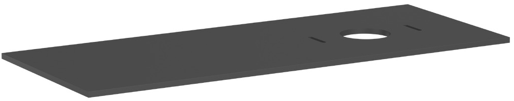 Hansgrohe Xilesa E szekrény feletti pult 137.5x55 cm szürke 54279760