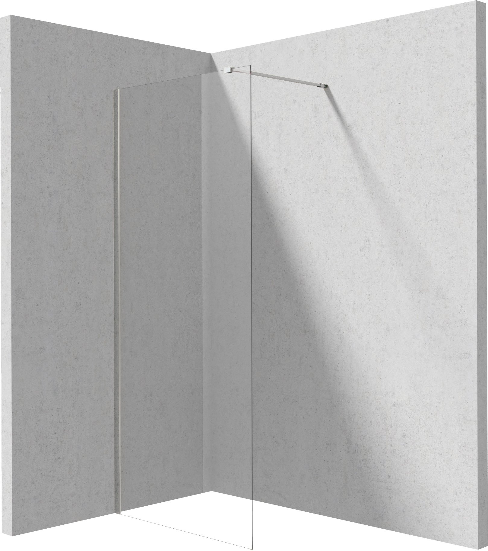 Deante Prizma zuhanykabin fal walk-in 110 cm króm fényes/átlátszó üveg KTJ_031P