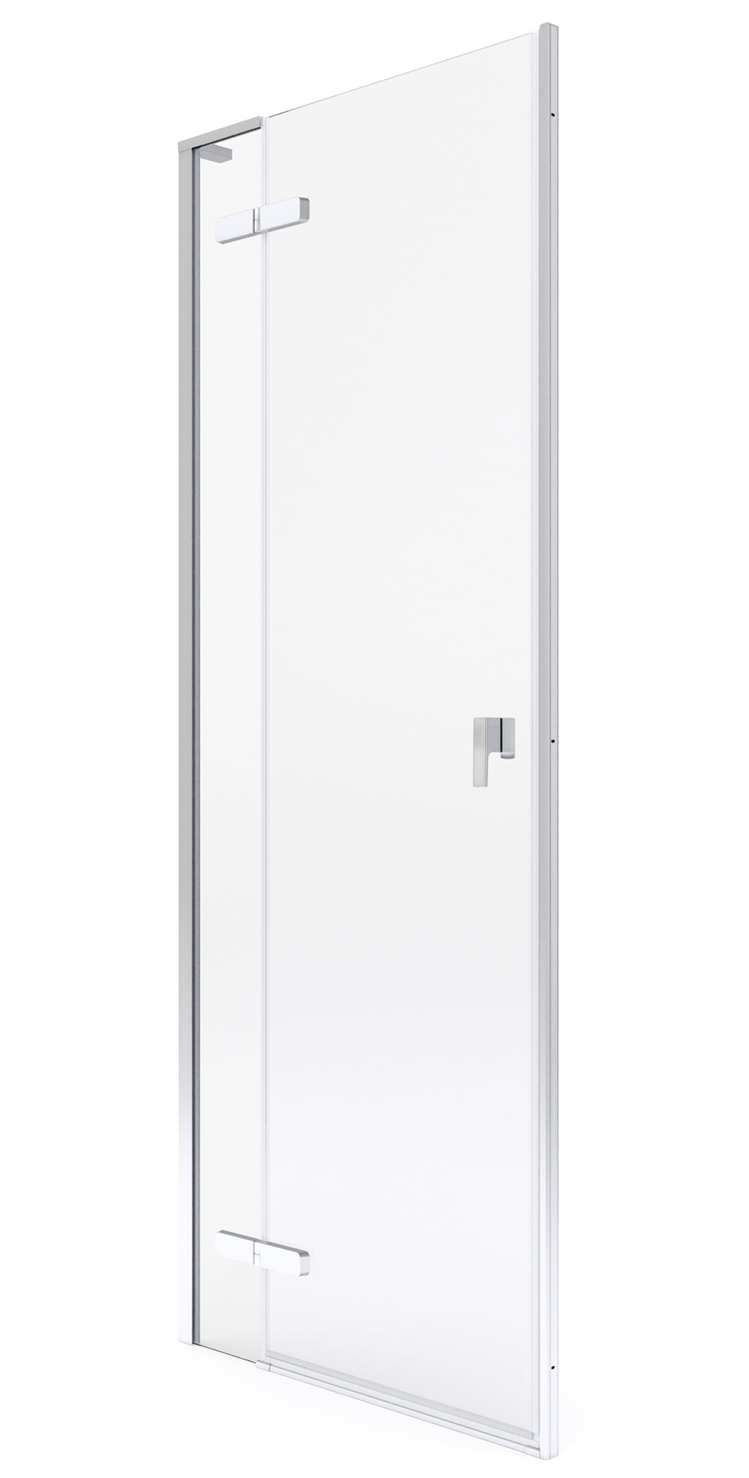 Roca Metropolis-N zuhanyajtók 160 cm dönthető króm fényes/átlátszó üveg AMP0816012M