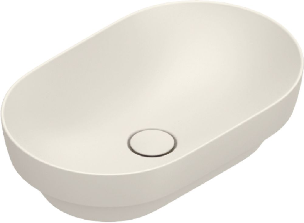 Catalano Sfera mosdótál 55x35 cm ovális süllyesztett barna/bézs 0524550030