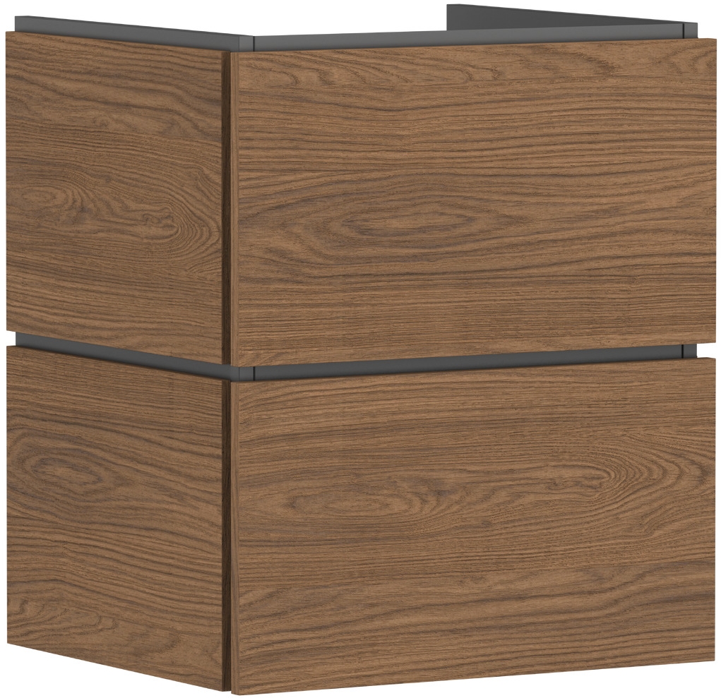 Hansgrohe Xilesa E szekrény 53x47x62 cm mosdókagyló alá akasztható tölgy 54292550