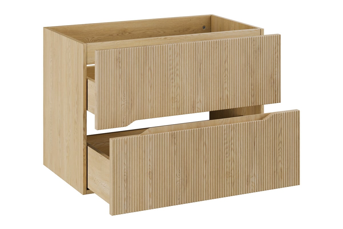 Comad Nordic Cremona szekrény 80x45.8x57 cm mosdókagyló alá akasztható tölgy NORDIC CREMONA 82-80-46-2S