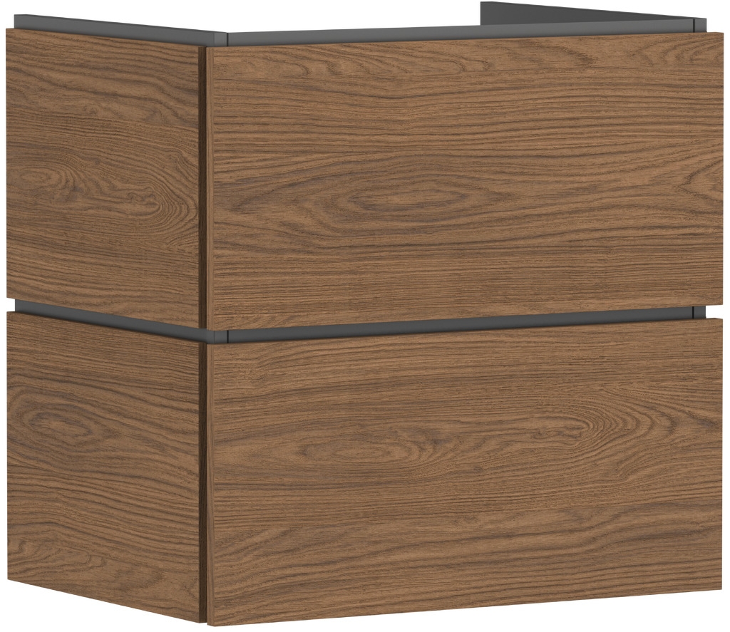 Hansgrohe Xilesa E szekrény 63x47x62 cm mosdókagyló alá akasztható tölgy 54294550