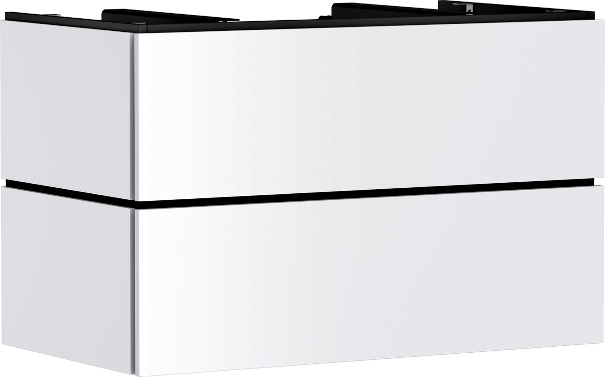 Hansgrohe Xilesa E szekrény 98x55x62 cm mosdókagyló alá akasztható fehér 54301700