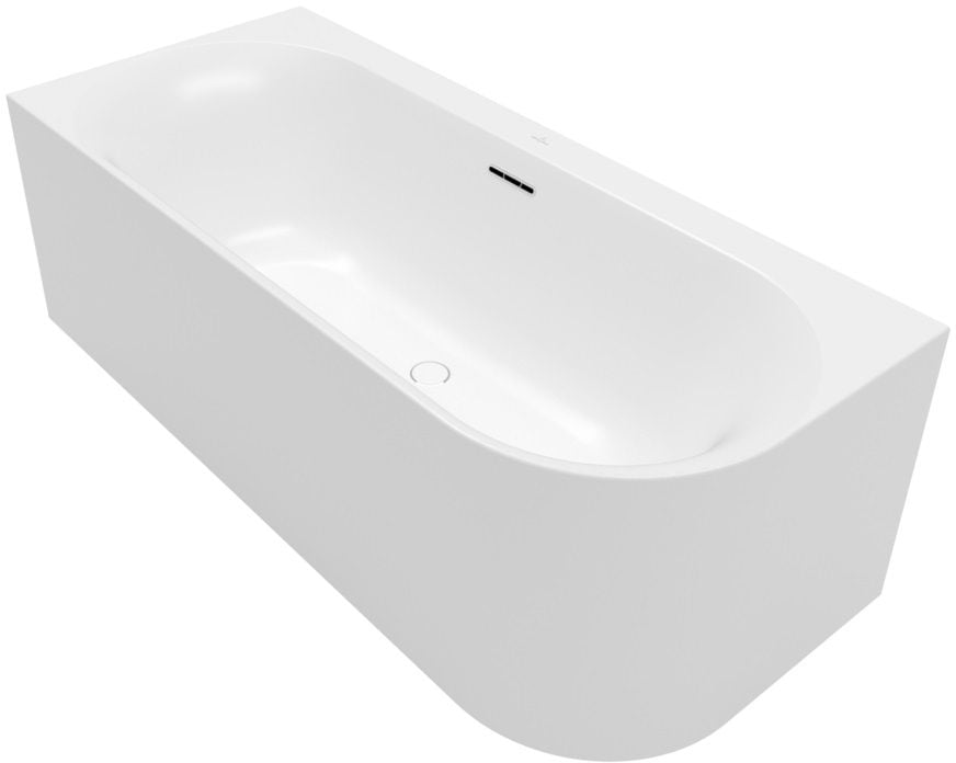 Villeroy & Boch Loop & Friends sarokkád 170x75 cm ovális fehér UBA170LOF9CL00V-RW
