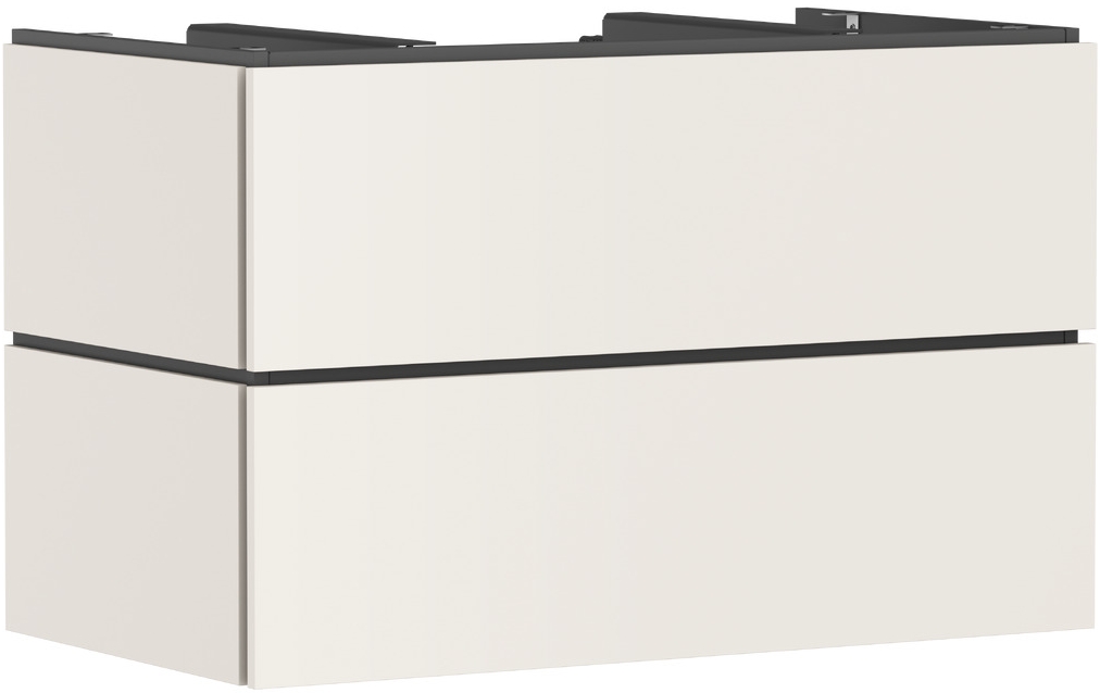 Hansgrohe Xilesa E szekrény 98x55x62 cm mosdókagyló alá akasztható homok 54302780