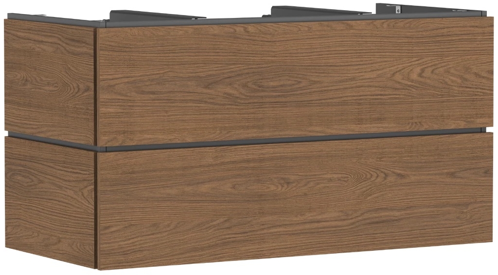 Hansgrohe Xilesa E szekrény 118x55x62 cm mosdókagyló alá akasztható tölgy 54303550