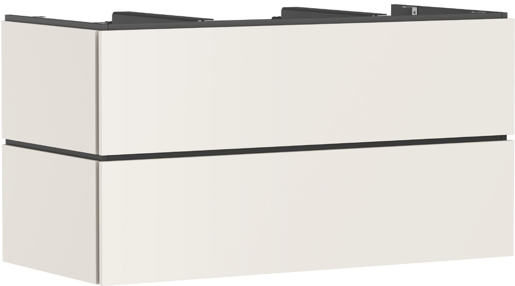 Hansgrohe Xilesa E szekrény 118x55x62 cm mosdókagyló alá akasztható homok 54303780
