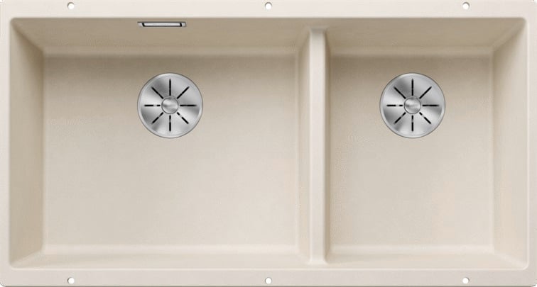 Blanco Subline 480/320-U gránit mosogató 85.5x46 cm fehér 527168