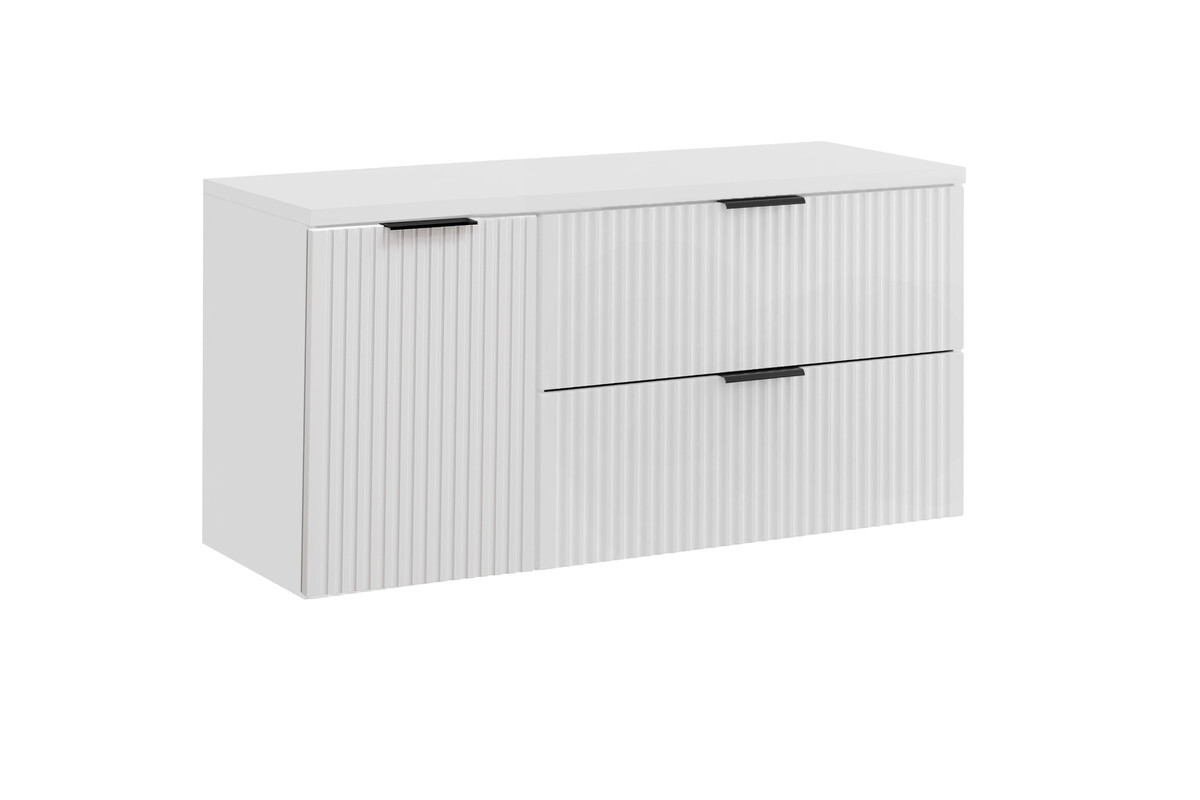 Készlet szekrény Comad Adel White ADEL WHITE 82-80-B-2S, szekrény Comad Adel White ADEL WHITE 81-40-1DK, ADEL WHITE 89-120-B