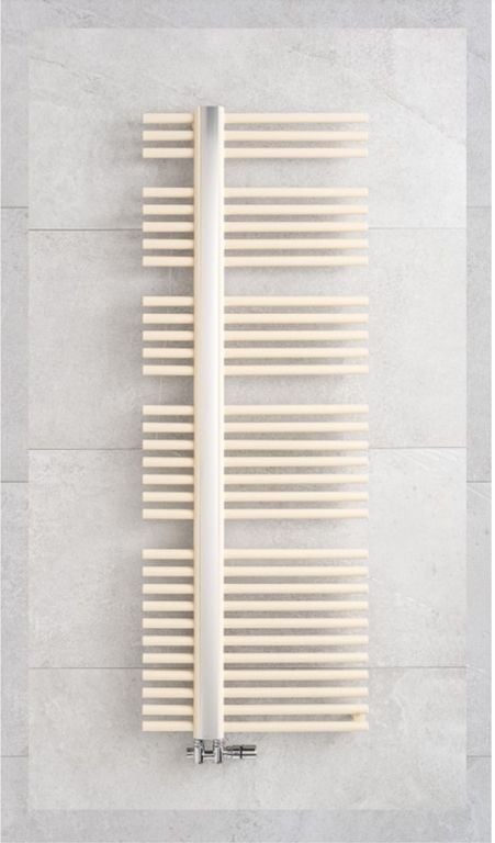 P.M.H. Kronos fürdőszoba radiátor 118.2x60 cm fekete KR2B