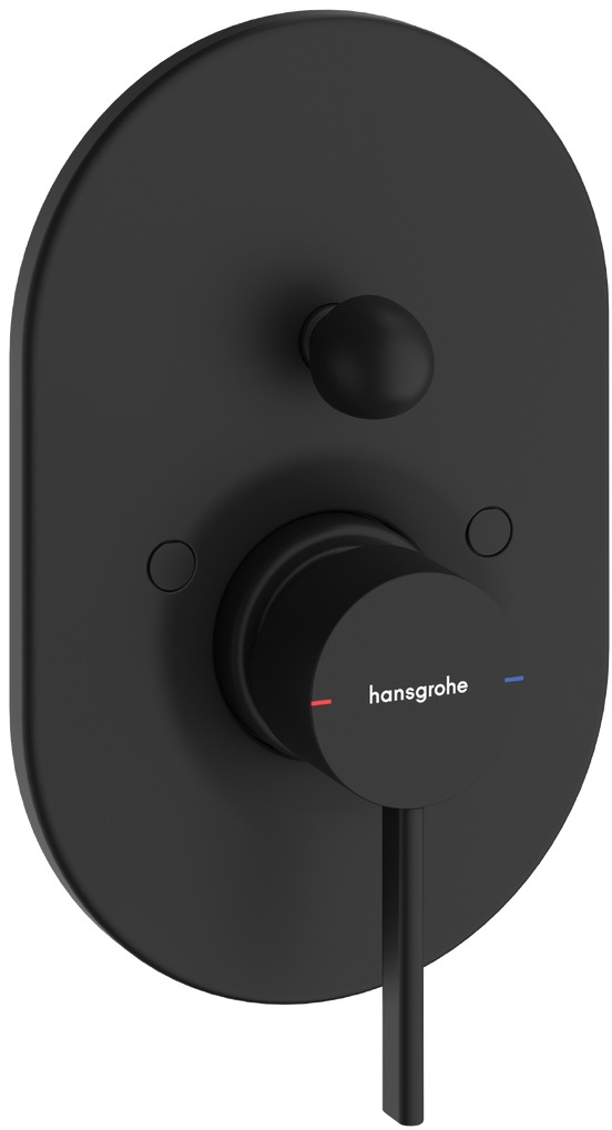 Hansgrohe Zesis S kád és zuhany csaptelep süllyesztett fekete 74417670