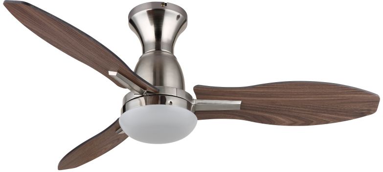 Globo Lighting Gale mennyezeti lámpaventilátor 1x22 W fehér-fa -nikkel 03671N
