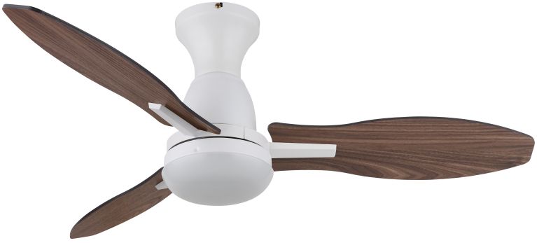 Globo Lighting Gale mennyezeti lámpaventilátor 1x22 W fehér-fa 03671W
