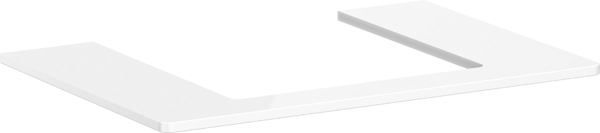 Hansgrohe Xelu Q szekrény feletti pult 78x55 cm fehér 54094050